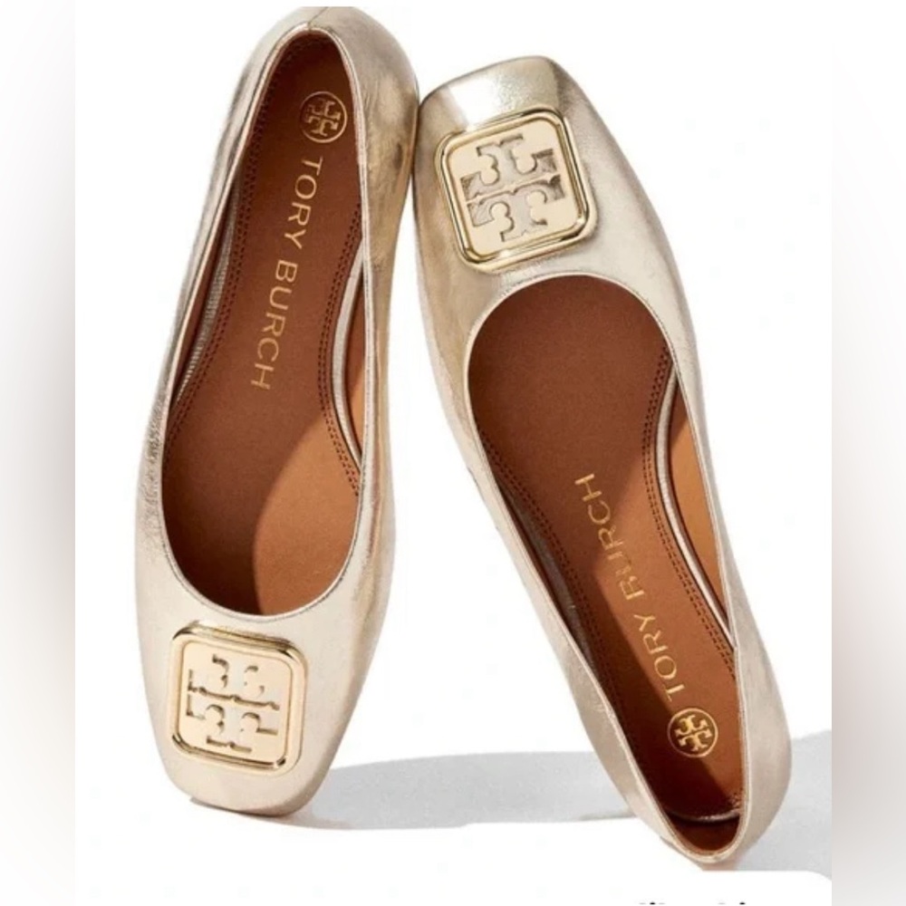 Tory Burch Georgia Square Toe Ballet Flat
